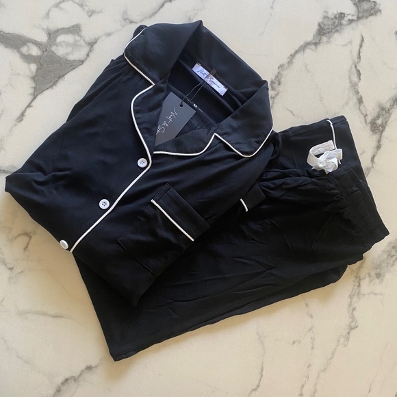 NWT Bamboo viscose pajama sleepwear set - Picture 1 of 5